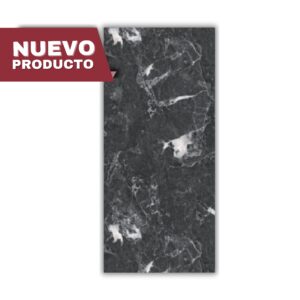 Placa Tipo Mármol Mate Color Negro | Mod: Obsidiana | PRODUCTO NUEVO