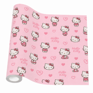 Papel Contact Rosa Decorativo | Mod: Sweet Kitty | Papel Autoadherible