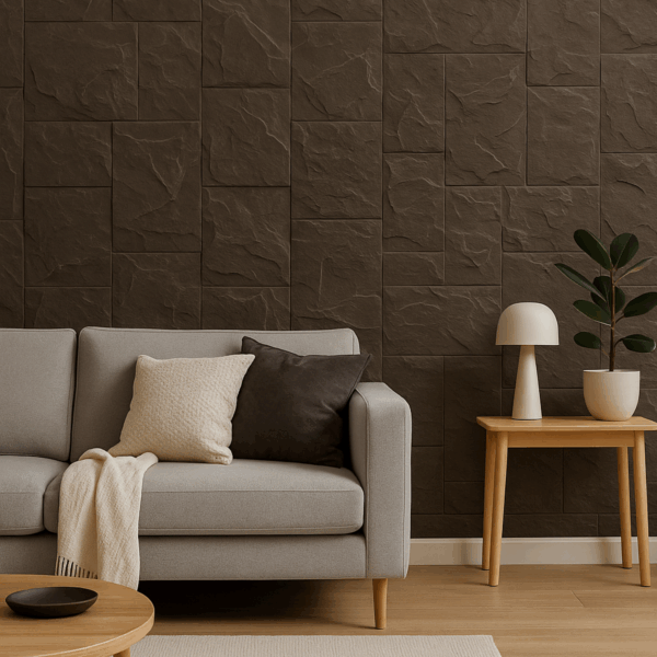 Pu Stone Color Cafe | Mod:  Stone Marbled Black | PRODUCTO NUEVO* - Imagen 2