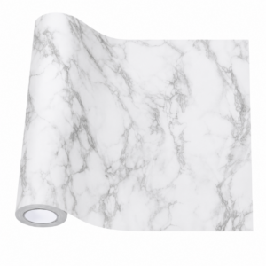 Papel Contact Mármol Blanco | Mod: Blanco Carrara | Papel Autoadherible