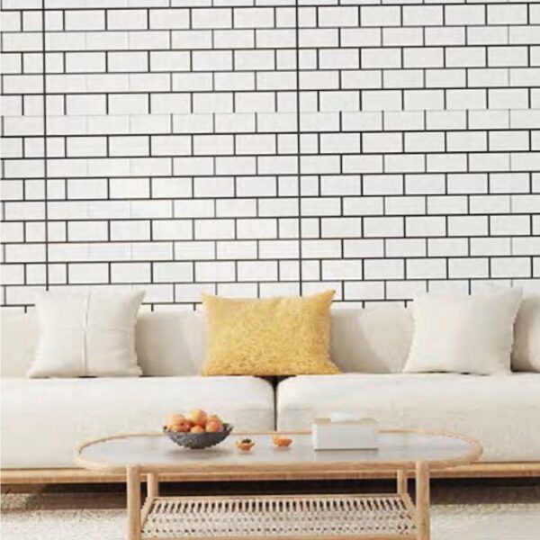 Wall sticker ladrillo blanco - Imagen 2