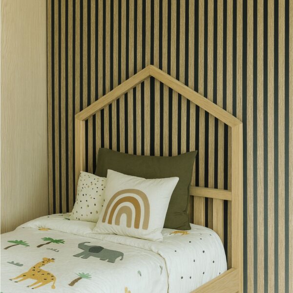 Wall sticker madera oscura - Imagen 2