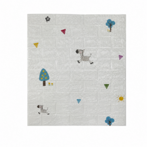 Panel 3D Infantil Cebra | Deco Pop Nuvow