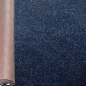Alfombra En Rollo Color Azul Sprinter (Rasurada) Modelo 180