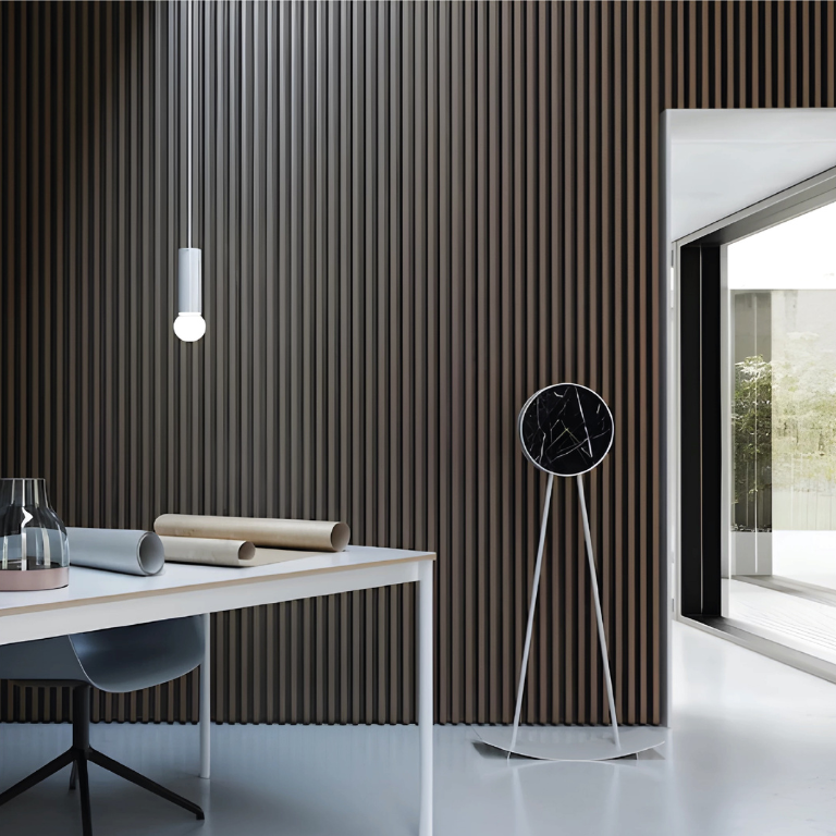 Lambrin WPC Gris Oscuro | Colecc: Conífera | Modelo Moly HE02 | Lambrín Para Muros - Imagen 3