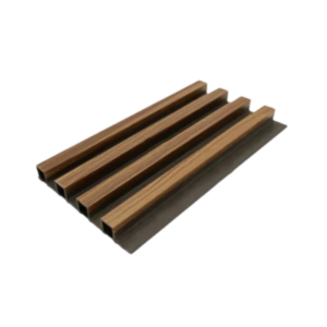 Lambrin WPC Tipo Madera Café | Colecc. Conífera | Modelo: Bicolor | Lambrín Para Muro