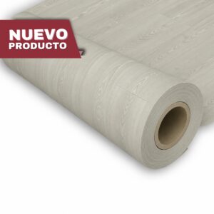 Piso Vinílico En Rollo Madera Gris Claro | Modelo: Carter Pearl